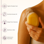 Sabu Dravyam Sulphur Soap – Ayurvedic Anti-Acne, Anti-Bacterial & Anti-Fungal Herbal Bath Soap 70g