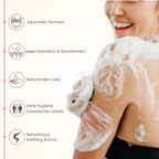 Body Wash with Cucumber, Amla & Aloe Vera | Herbal Natural Body Cleanser for Men & Women 300ml